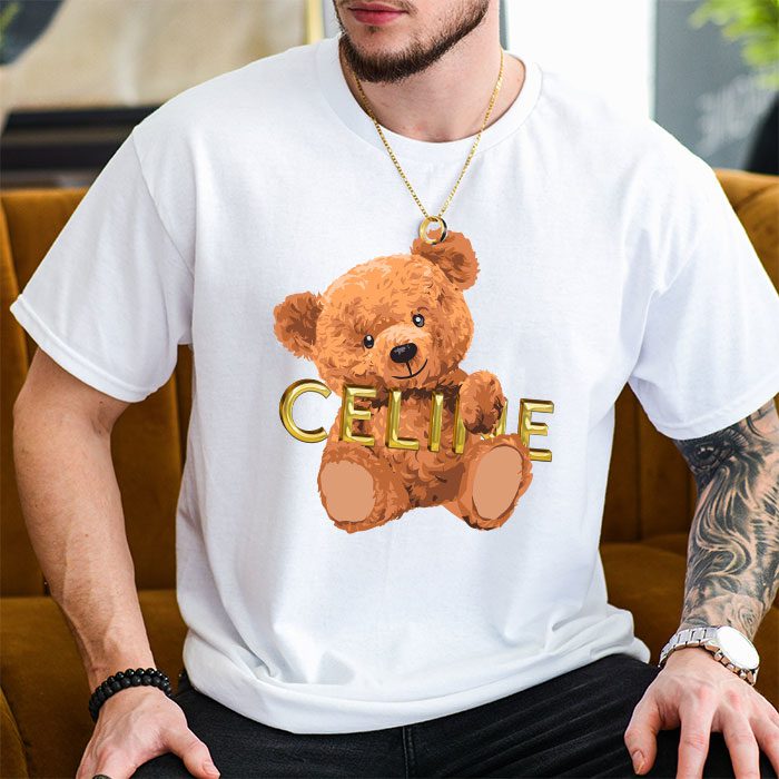 Celine-Teddy-Bear-Luxury-Kid-Tee-Unisex-T-Shirt-TTB1832-3