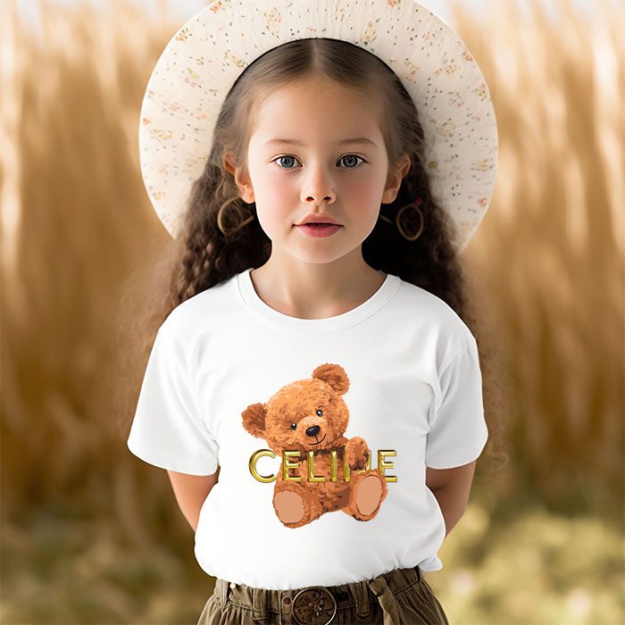 Celine-Teddy-Bear-Luxury-Kid-Tee-Unisex-T-Shirt-TTB1832-4