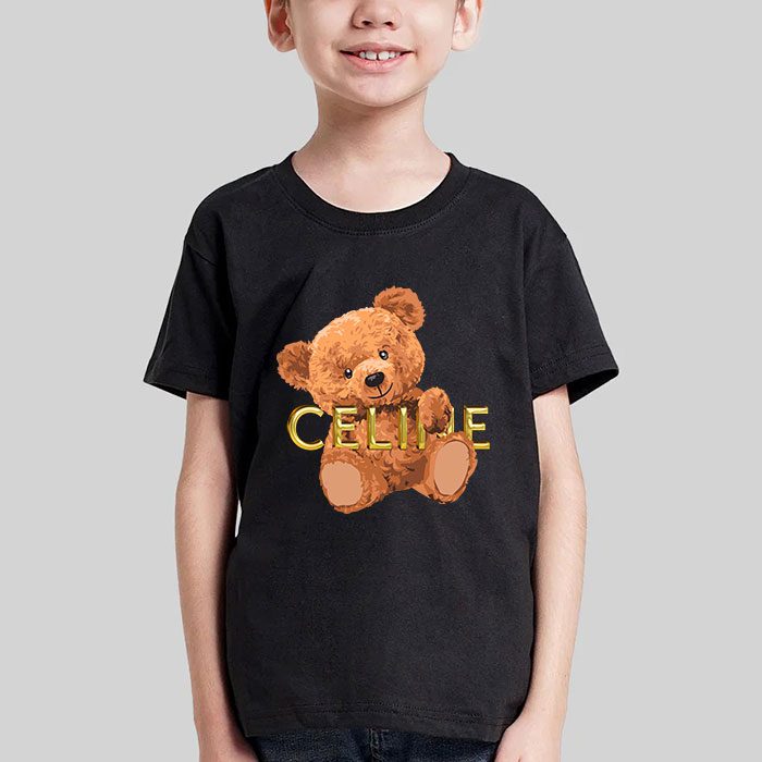 Celine-Teddy-Bear-Luxury-Kid-Tee-Unisex-T-Shirt-TTB1832-5