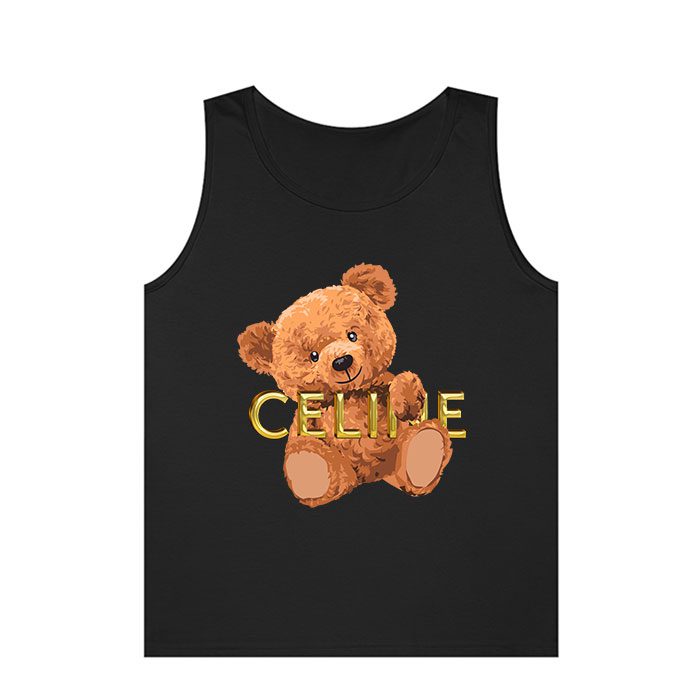 Celine-Teddy-Bear-Luxury-Unisex-Tank-Top-TTTB0947-1
