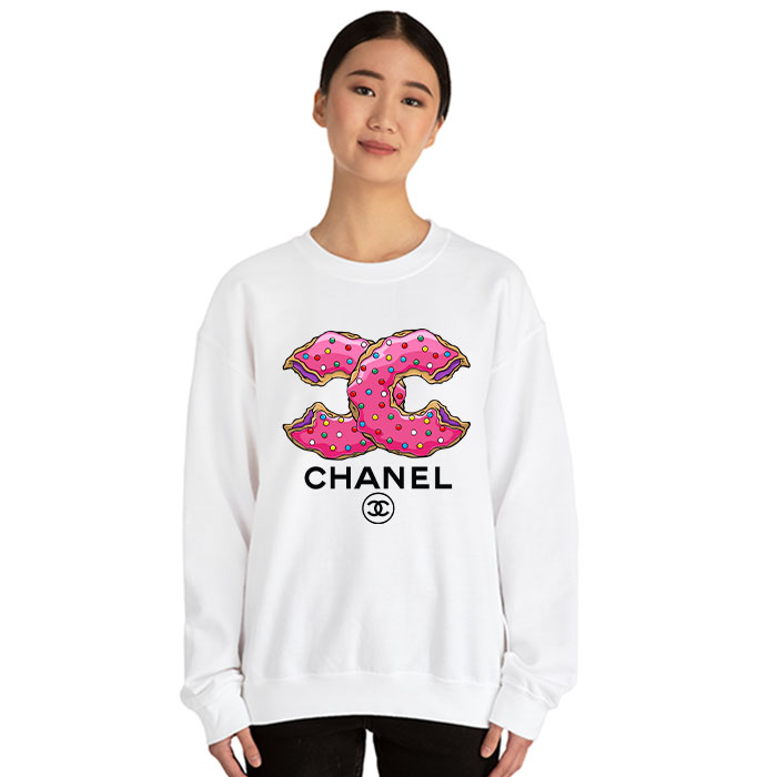 Chanel-Doughnut-Logo-Crewneck-Sweatshirt-CSTB0244-1
