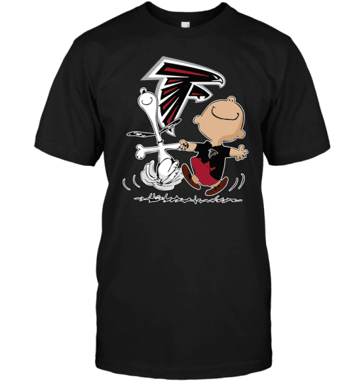 Charlie-Brown-amp-Snoopy-Atlanta-Falcons-Unisex-T-Shirt-Kid-T-Shirt-LTS541 Charlie Brown & Snoopy Atlanta Falcons Unisex T-Shirt Kid T-Shirt LTS541