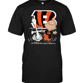 Charlie Brown & Snoopy Cincinnati Bengals Unisex T-Shirt Kid T-Shirt LTS1591