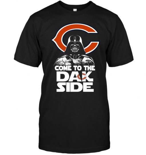 Chicago-Bears-Come-To-The-Dak-Side-Dark-Vader-Unisex-T-Shirt-Kid-T-Shirt-LTS1333 Chicago Bears Come To The Dak Side Dark Vader Unisex T-Shirt Kid T-Shirt LTS1333