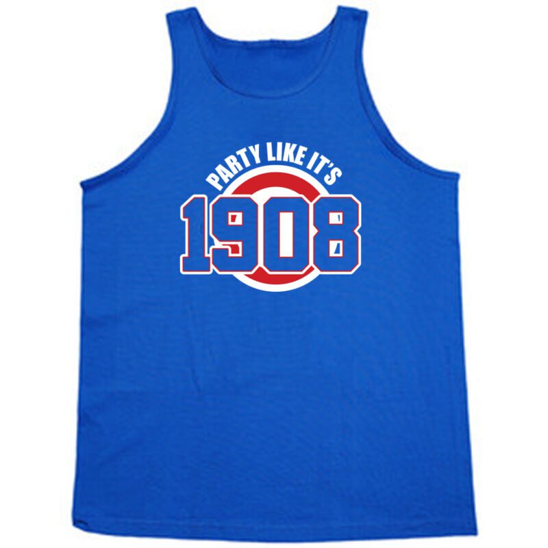 Chicago-Cubs-Anthony-Rizzo-Party-Like-Its-1908-Unisex-Tank-Top Chicago Cubs Anthony Rizzo "Party Like Its 1908" Unisex Tank Top