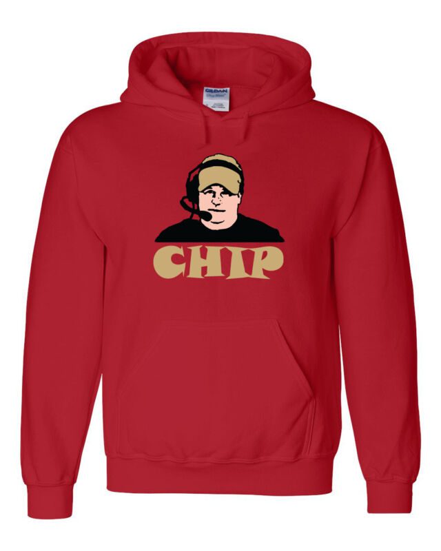 Chip-Kelly-San-Francisco-49Ers-Chip-Hooded-Sweatshirt-Hoodie Chip Kelly San Francisco 49Ers "Chip" Hooded Sweatshirt Hoodie