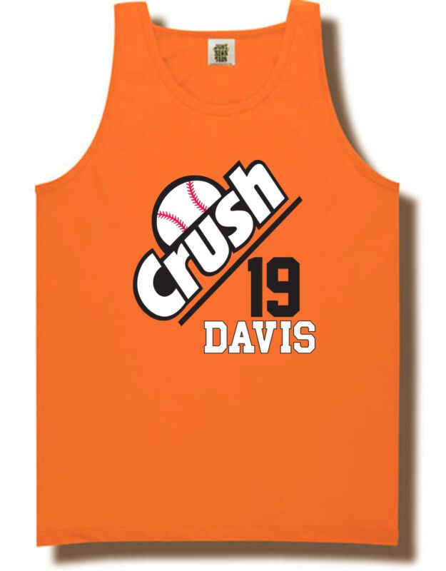 Chris-Davis-Baltimore-Orioles-Crush-Unisex-Tank-Top Chris Davis Baltimore Orioles "Crush" Unisex Tank Top