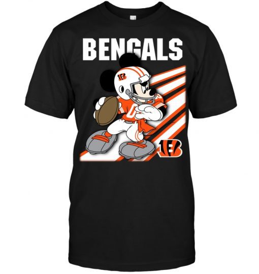 Cincinnati-Bengals-Mickey-Mouse-Disney-Unisex-T-Shirt-Kid-T-Shirt-LTS1603 Cincinnati Bengals Mickey Mouse Disney Unisex T-Shirt Kid T-Shirt LTS1603