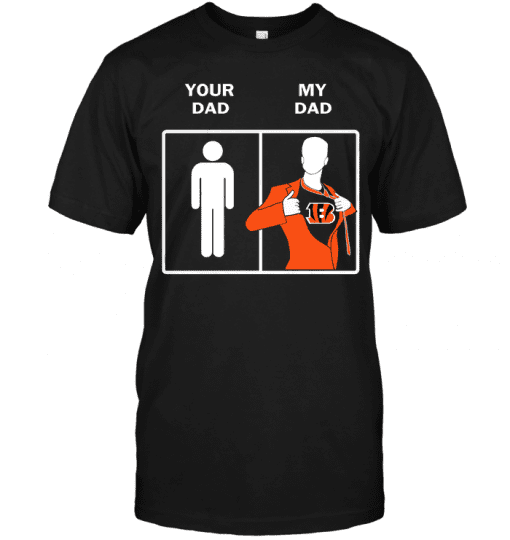 Cincinnati-Bengals-Your-Dad-My-Dad-Unisex-T-Shirt-Kid-T-Shirt-LTS1610 Cincinnati Bengals Your Dad My Dad Unisex T-Shirt Kid T-Shirt LTS1610