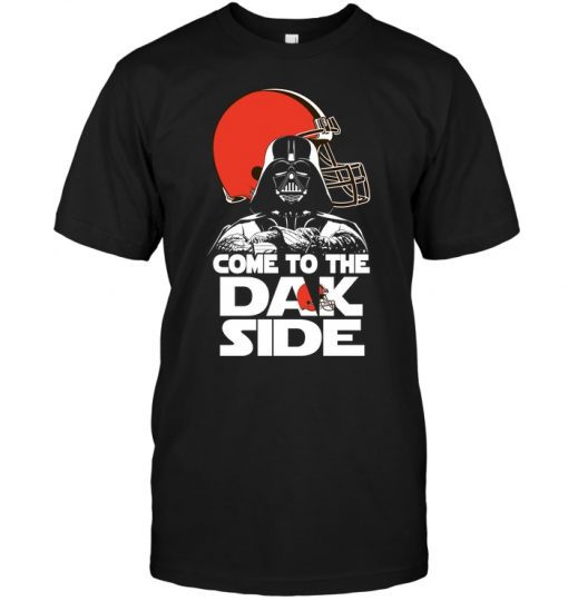 Cleveland-Browns-Come-To-The-Dak-Side-Dark-Vader-Unisex-T-Shirt-Kid-T-Shirt-LTS1864 Cleveland Browns Come To The Dak Side Dark Vader Unisex T-Shirt Kid T-Shirt LTS1864