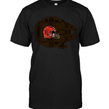 Cleveland Browns The Millennium Falcon Star Wars Unisex T-Shirt Kid T-Shirt LTS1874