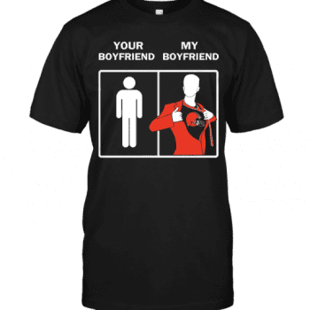 Cleveland Browns Your Boyfriend My Boyfriend Unisex T-Shirt Kid T-Shirt LTS1875