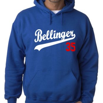 Cody Bellinger Los Angeles Dodgers "35" Hooded Sweatshirt Unisex Hoodie