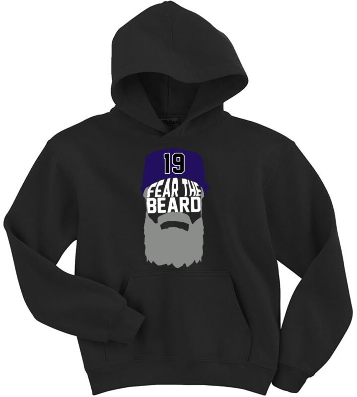 Colorado-Rockies-Charlie-Blackmon-Fear-Beard-Pic-Hoodie-Hooded-Sweatshirt Colorado Rockies Charlie Blackmon "Fear Beard Pic" Hoodie Hooded Sweatshirt