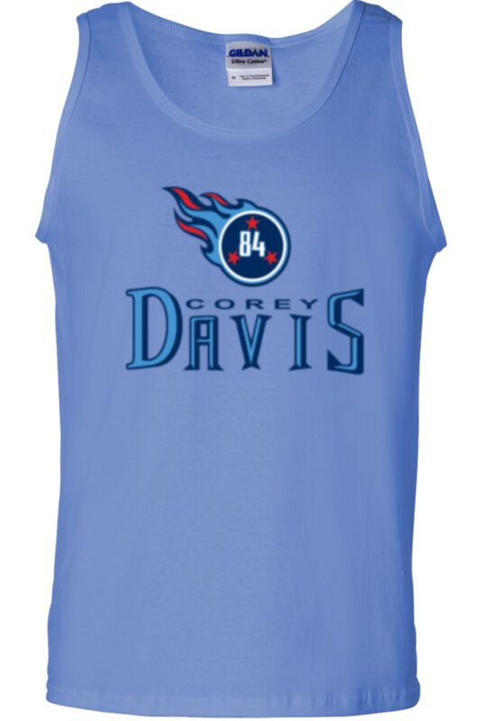 Corey-Davis-Tennessee-Titans-Logo-Unisex-Tank-Top Corey Davis Tennessee Titans "Logo" Unisex Tank Top
