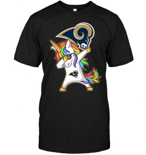 Dabbing-Hip-Hop-Unicorn-Dab-Los-Angeles-Rams-Unisex-T-Shirt-Kid-T-Shirt-LTS3209 Dabbing Hip Hop Unicorn Dab Los Angeles Rams Unisex T-Shirt Kid T-Shirt LTS3209