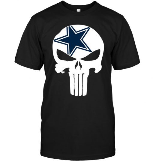 Dallas-Cowboys-Punisher-Unisex-T-Shirt-Kid-T-Shirt-LTS2132 Dallas Cowboys Punisher Unisex T-Shirt Kid T-Shirt LTS2132