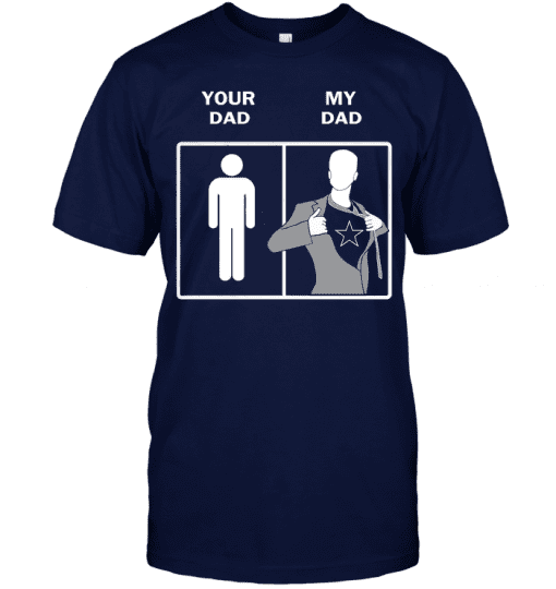 Dallas-Cowboys-Your-Dad-My-Dad-Unisex-T-Shirt-Kid-T-Shirt-LTS2149 Dallas Cowboys Your Dad My Dad Unisex T-Shirt Kid T-Shirt LTS2149