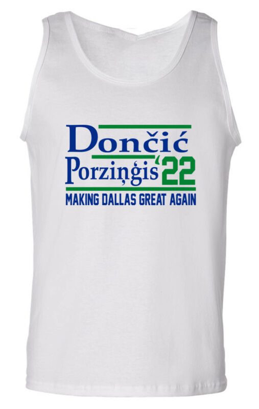 Dallas-Mavericks-Luka-Doncic-Kristaps-Porzingis-2022-Unisex-Tank-Top Dallas Mavericks Luka Doncic Kristaps Porzingis 2022 Unisex Tank Top