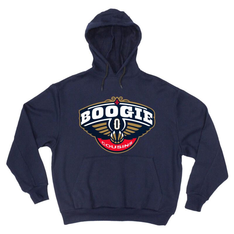Demarcus-Cousins-New-Orleans-Pelicans-Boogie-Hooded-Sweatshirt-Hoodie Demarcus Cousins New Orleans Pelicans "Boogie" Hooded Sweatshirt Hoodie