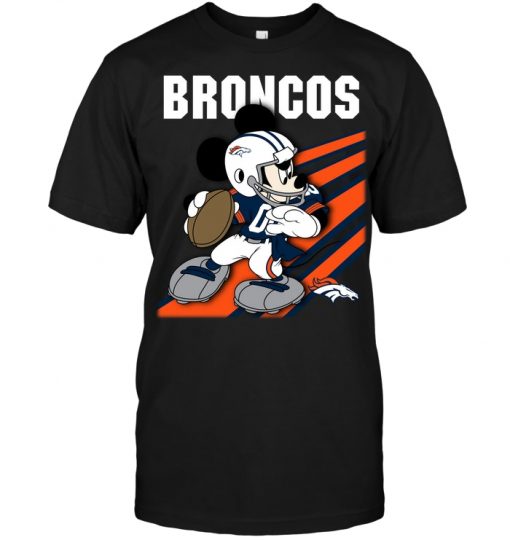 Denver-Broncos-Mickey-Mouse-Disney-Unisex-T-Shirt-Kid-T-Shirt-LTS1046 Denver Broncos Mickey Mouse Disney Unisex T-Shirt Kid T-Shirt LTS1046