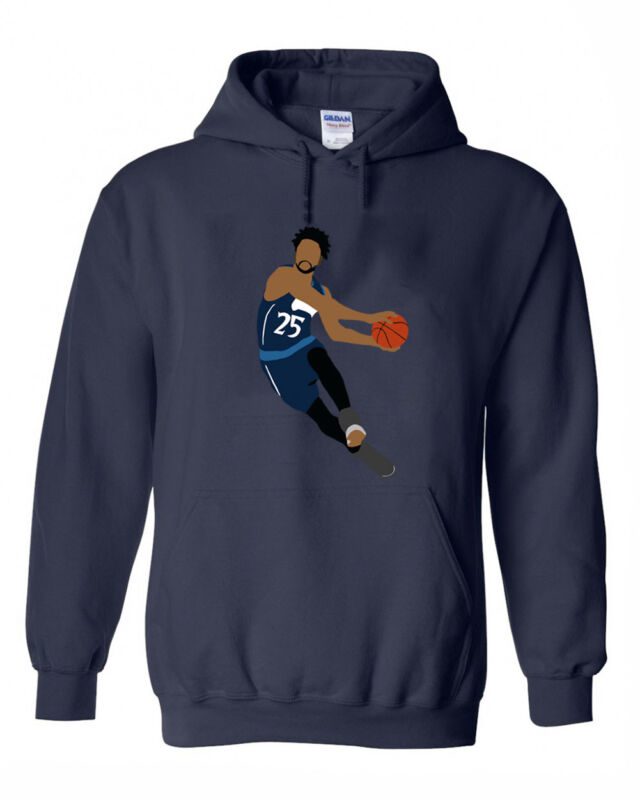 Derrick-Rose-Minnesota-Timberwolves-Pic-Hooded-Sweatshirt-Unisex-Hoodie Derrick Rose Minnesota Timberwolves "Pic" Hooded Sweatshirt Unisex Hoodie