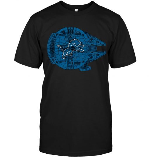 Detroit-Lions-The-Millennium-Falcon-Star-Wars-Unisex-T-Shirt-Kid-T-Shirt-LTS3494 Detroit Lions The Millennium Falcon Star Wars Unisex T-Shirt Kid T-Shirt LTS3494