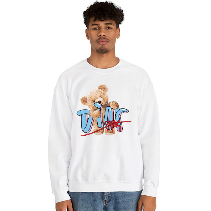 Dior-Logo-Luxury-Teddy-Bear-Crewneck-Sweatshirt-CSTB0609-2