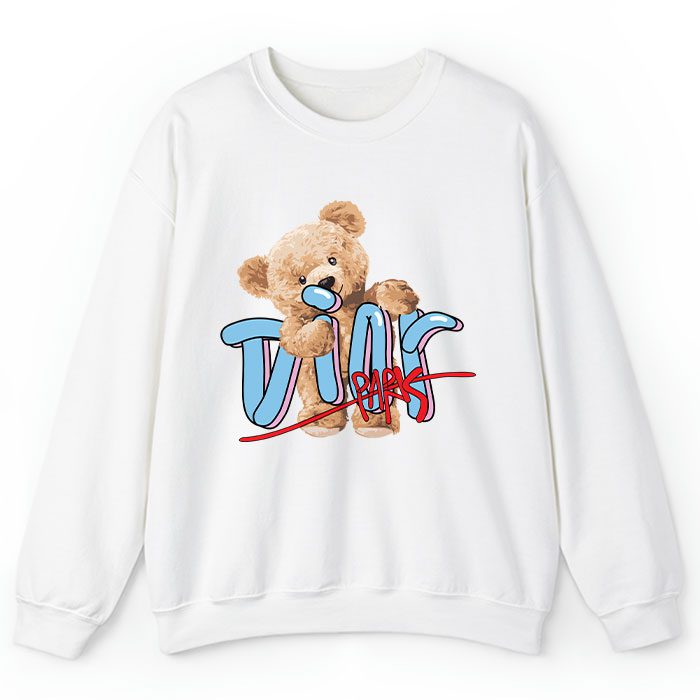 Dior-Logo-Luxury-Teddy-Bear-Crewneck-Sweatshirt-CSTB0609 Dior Logo Luxury Teddy Bear Crewneck Sweatshirt CSTB0609