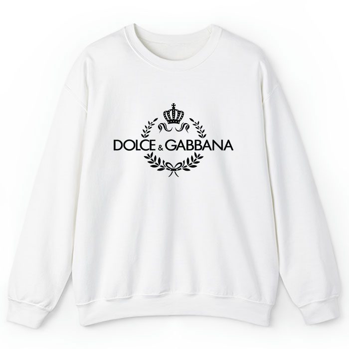 Dolce-Gabbana-King-Logo-Luxury-Crewneck-Sweatshirt-CSTB0841 Dolce & Gabbana King Logo Luxury Crewneck Sweatshirt CSTB0841