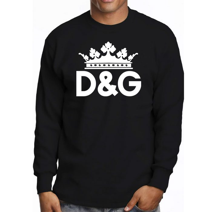 Dolce-Gabbana-King-Logo-Luxury-Kid-Tee-Unisex-Longsleeve-ShirtLTB0823-2