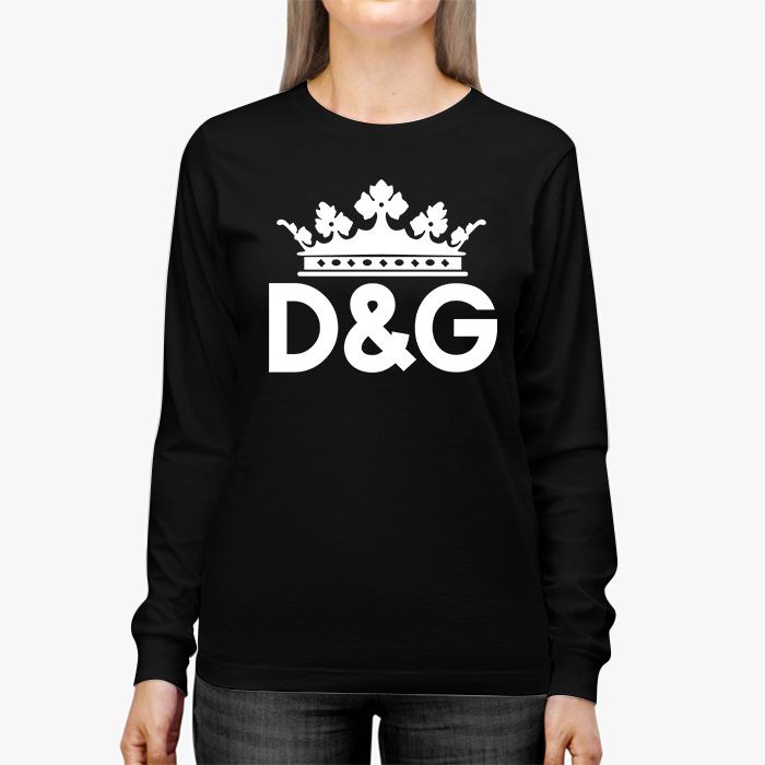 Dolce-Gabbana-King-Logo-Luxury-Kid-Tee-Unisex-Longsleeve-ShirtLTB0823-3
