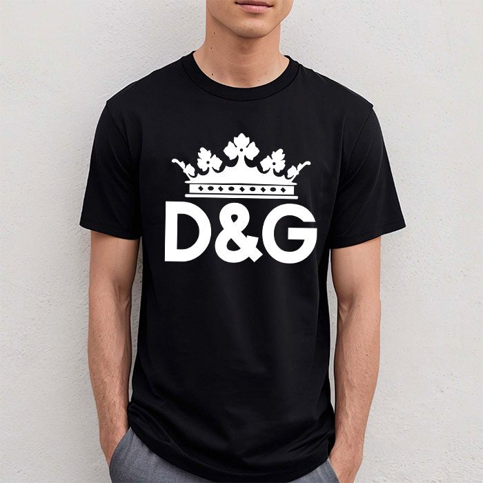 Dolce-Gabbana-King-Logo-Luxury-Kid-Tee-Unisex-T-Shirt-TTB1849-2
