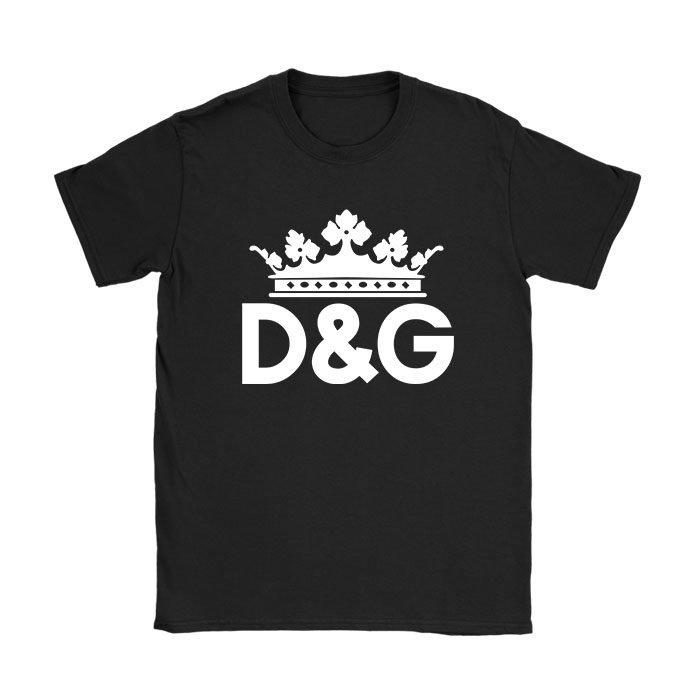 Dolce-Gabbana-King-Logo-Luxury-Kid-Tee-Unisex-T-Shirt-TTB1849 Dolce & Gabbana King Logo Luxury Kid Tee Unisex T-Shirt TTB1849