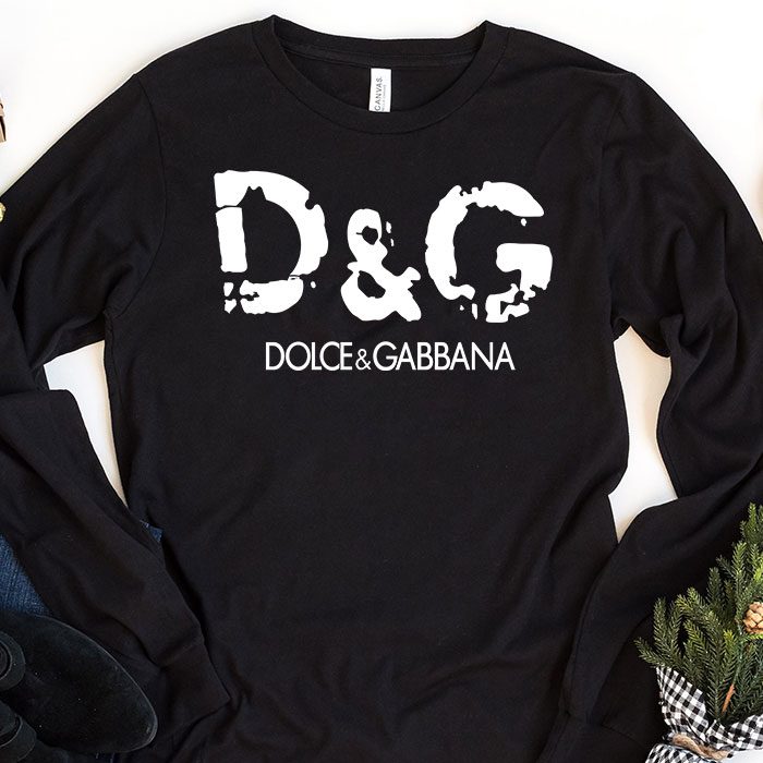 Dolce-Gabbana-Logo-Kid-Tee-Unisex-Longsleeve-ShirtLTB0839 Dolce & Gabbana Logo Kid Tee Unisex Longsleeve ShirtLTB0839