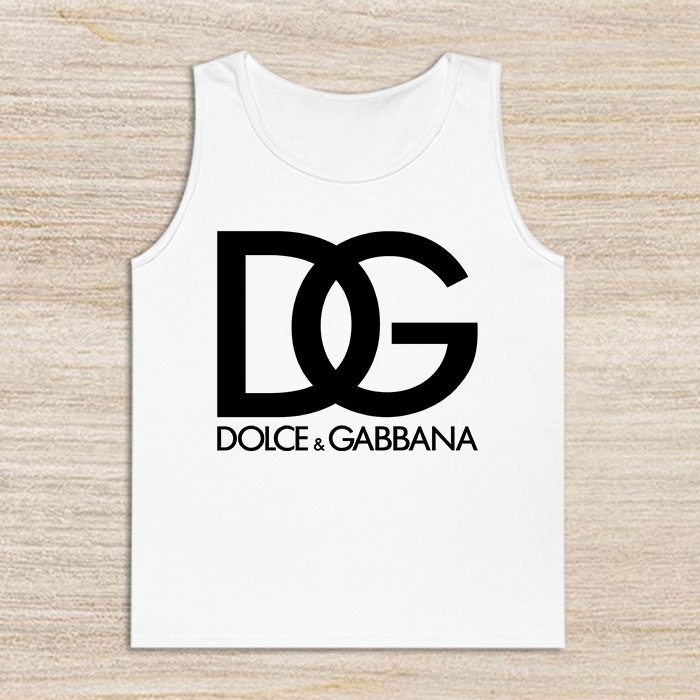 Dolce-Gabbana-Logo-Luxury-Unisex-Tank-Top-TTTB0967 Dolce & Gabbana Logo Luxury Unisex Tank Top TTTB0967