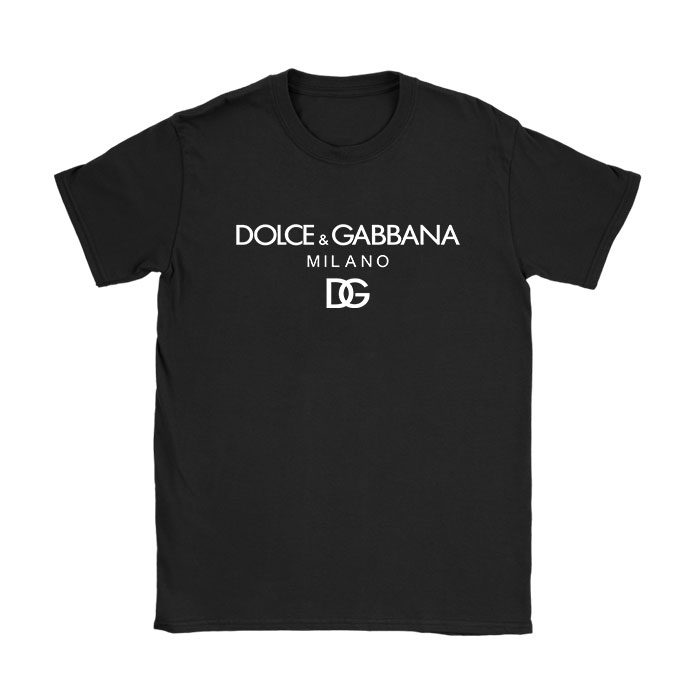 Dolce-Gabbana-Milano-Logo-Luxury-Kid-Tee-Unisex-T-Shirt-TTB1854 Dolce & Gabbana Milano Logo Luxury Kid Tee Unisex T-Shirt TTB1854
