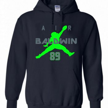 Doug Baldwin Seattle Seahawks "Air Baldwin" Hooded Sweatshirt Hoodie