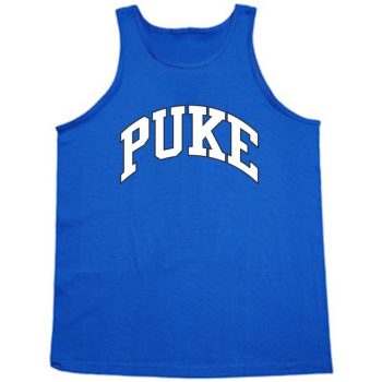 Duke Blue Devils Unc North Carolina "Puke" Unisex Tank Top