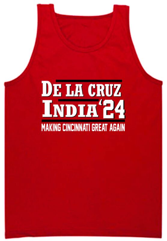 Elly-De-La-Cruz-Jonathan-India-Cincinnati-Reds-2024-Unisex-Tank-Top Elly De La Cruz Jonathan India Cincinnati Reds 2024 Unisex Tank Top