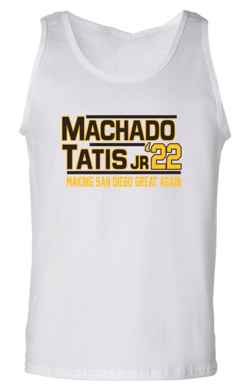 Fernando-Tatis-Jr-Manny-Machado-San-Diego-Padres-2022-Unisex-Tank-Top Fernando Tatis Jr Manny Machado San Diego Padres 2022 Unisex Tank Top