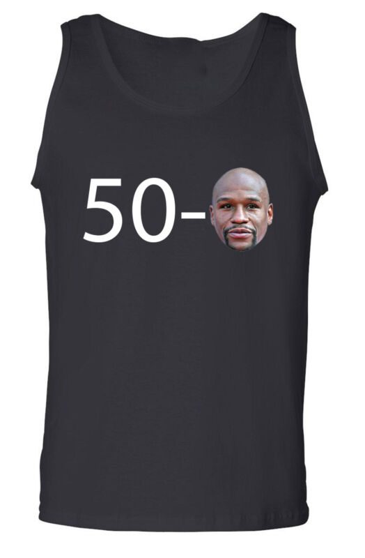 Floyd-Money-Mayweather-50-0-Unisex-Tank-Top Floyd Money Mayweather 50-0 Unisex Tank Top