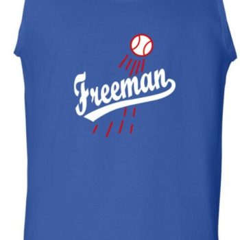 Freddie Freeman Los Angeles Dodgers La Logo Unisex Tank Top