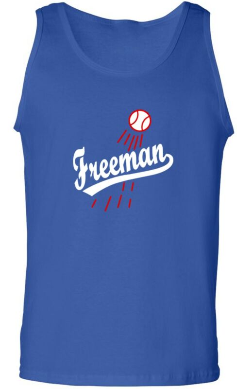 Freddie-Freeman-Los-Angeles-Dodgers-La-Logo-Unisex-Tank-Top Freddie Freeman Los Angeles Dodgers La Logo Unisex Tank Top