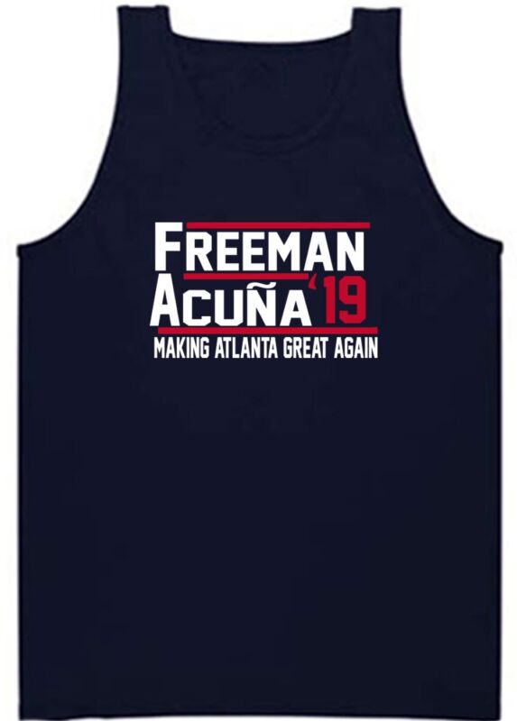 Freddie-Freeman-Ronald-Acuna-Jr-Atlanta-Braves-2019-Unisex-Tank-Top Freddie Freeman Ronald Acuna Jr Atlanta Braves 2019 Unisex Tank Top