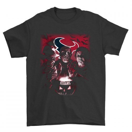 Freddy-Michael-Jason-Houston-Texans-Unisex-T-Shirt-Kid-T-Shirt-LTS4018 Freddy-Michael-Jason Houston Texans Unisex T-Shirt Kid T-Shirt LTS4018