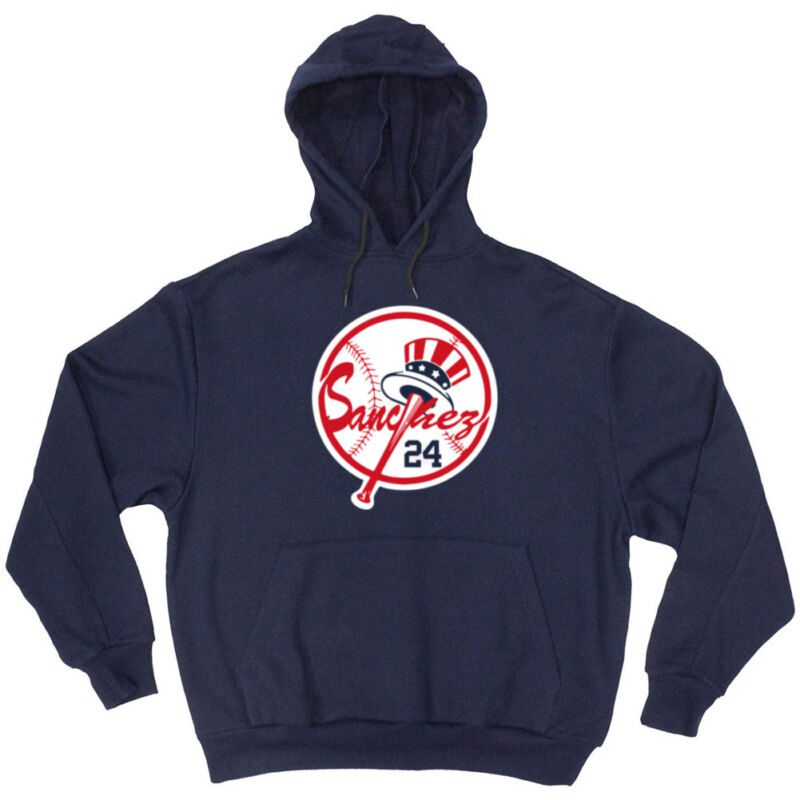 Gary-Sanchez-New-York-Yankees-Logo-Hooded-Sweatshirt-Unisex-Hoodie Gary Sanchez New York Yankees "Logo" Hooded Sweatshirt Unisex Hoodie