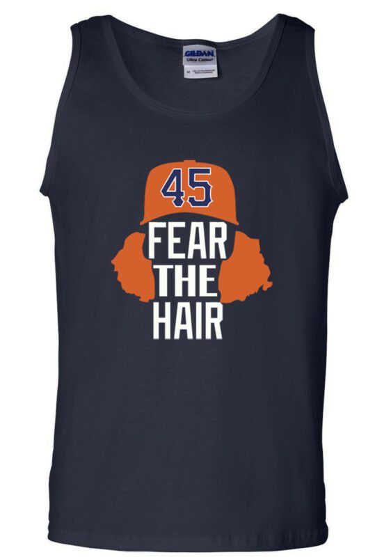 Gerrit-Cole-Houston-Astros-Fear-The-Hair-Unisex-Tank-Top Gerrit Cole Houston Astros "Fear The Hair" Unisex Tank Top