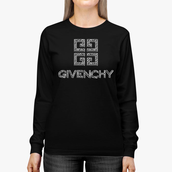 Givenchy-Diamond-Logo-Luxury-Kid-Tee-Unisex-Longsleeve-Shirt-LTB0619-2