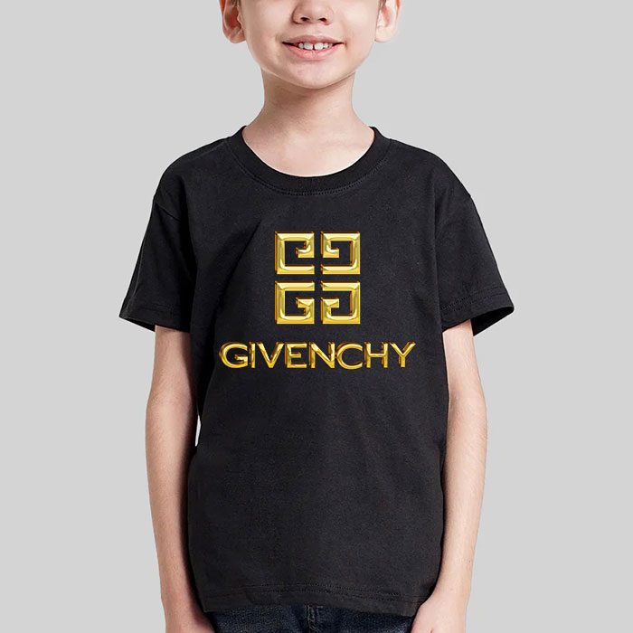 Givenchy-Gold-Logo-Luxury-Unisex-T-Shirt-TTB1512-4